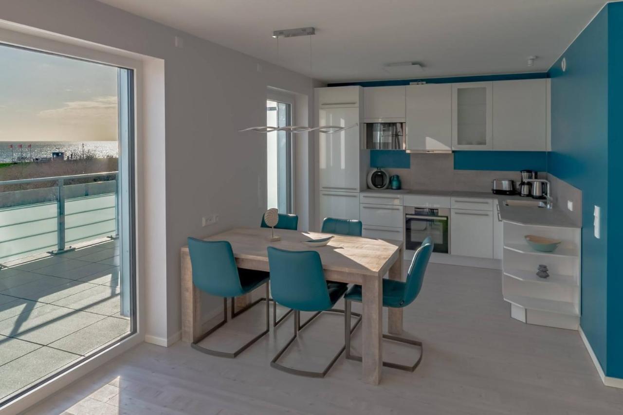 5 Sterne Penthouse DeichSuite Büsum Buitenkant foto